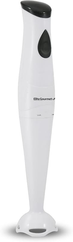 150W electric hand blender with one-touch control for soups, sauces, a