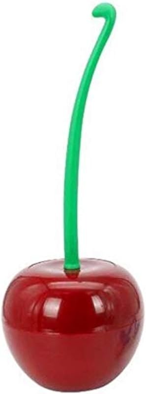 dirk Creative Lovely Cherry Shape Lavatory Toilet Brush for stylish an