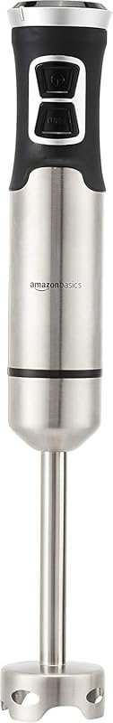 Amazon Basics Multi-Speed Immersion Hand Blender with 500W Motor for K