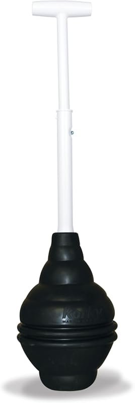 Korky BeehiveMAX Heavy Duty Toilet Plunger Seals All Bowl Shapes for P