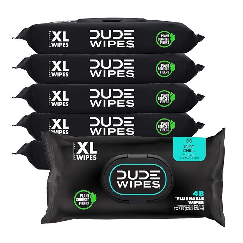 DUDE Wipes - Flushable Wipes