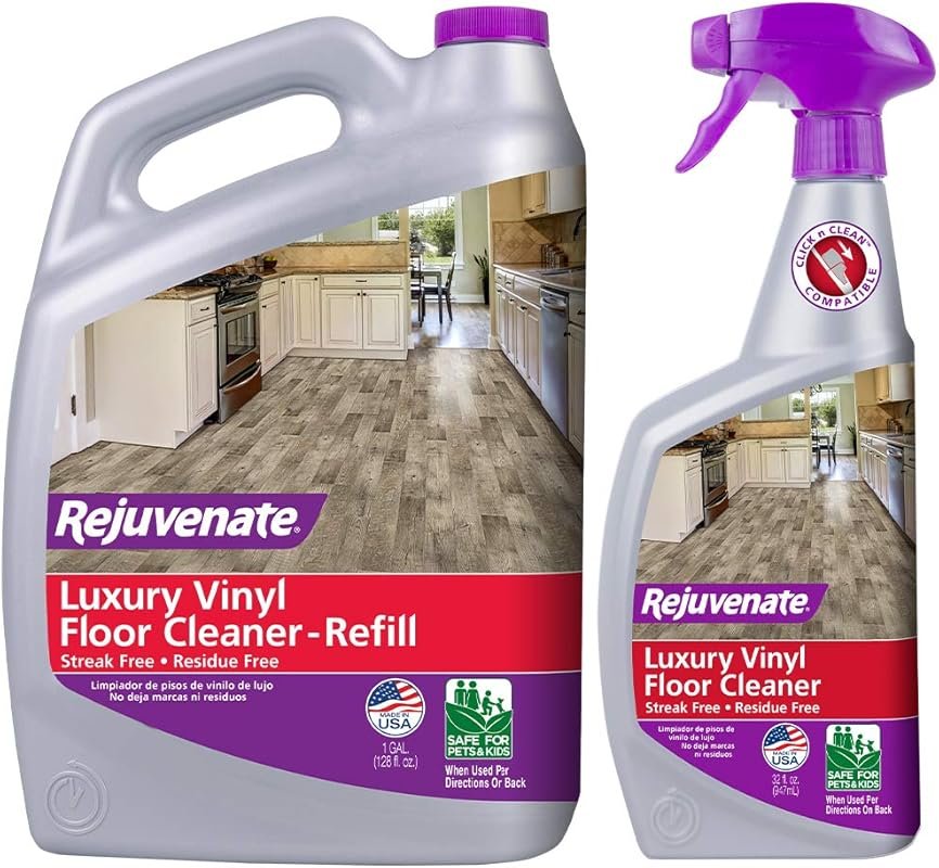 Rejuvenate pH Neutral Floor Cleaner for Luxury Vinyl Tile, Streak-Free