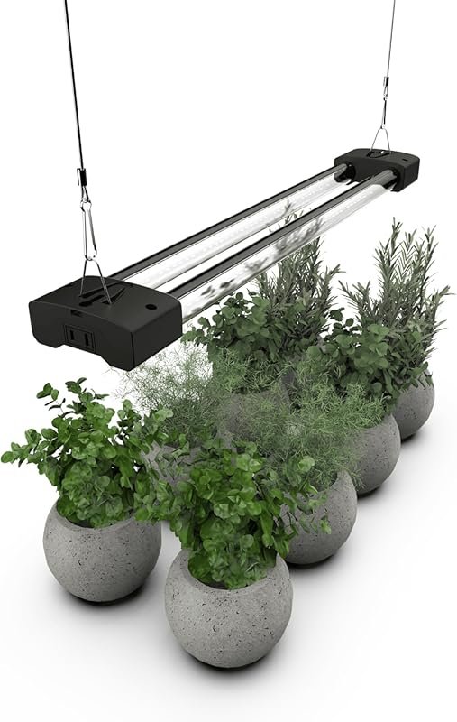 DYMOND BoostGro 2FT Full Spectrum LED Grow Light with 5000K Daylight a