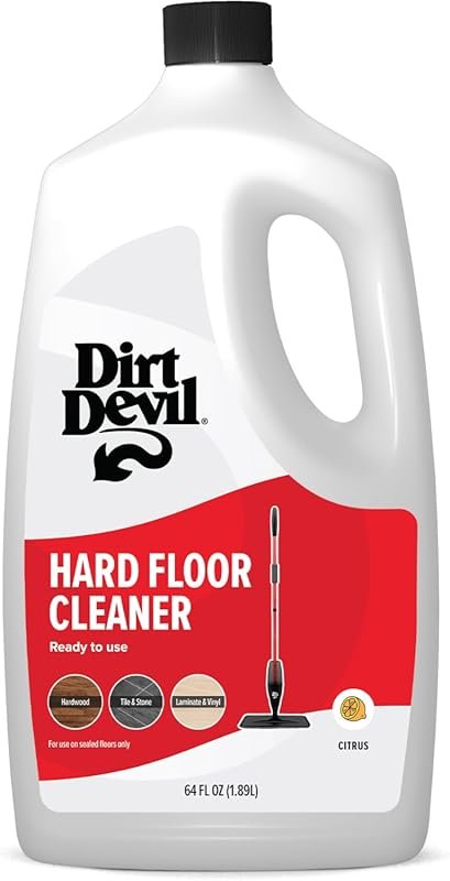 Ready-to-Use Hard Floor Cleaner with Citrus Scent for Hardwood, Tile, 