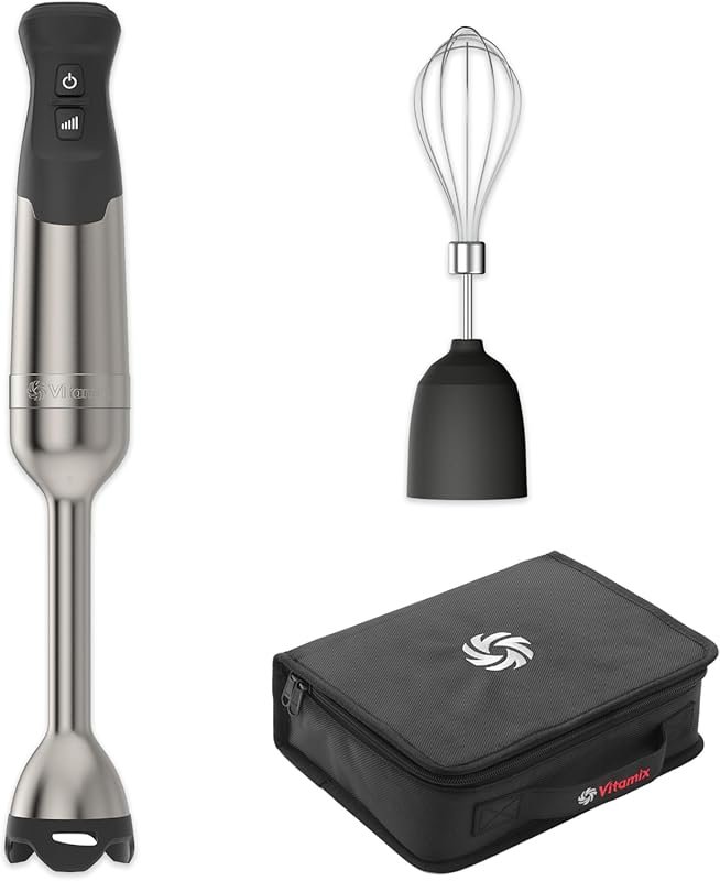 Vitamix immersion blender bundle with whisk attachment, 625W motor, an