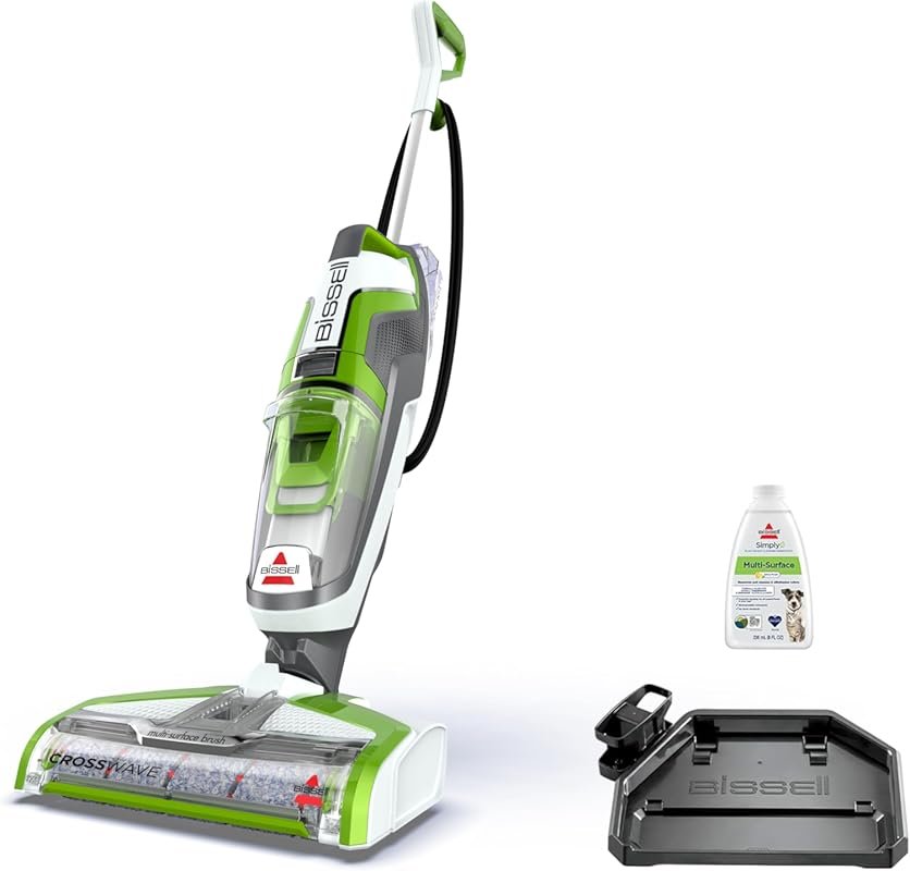 Bissell CrossWave Turbo Wet Dry Vacuum Mop for Hard Floors and Rugs