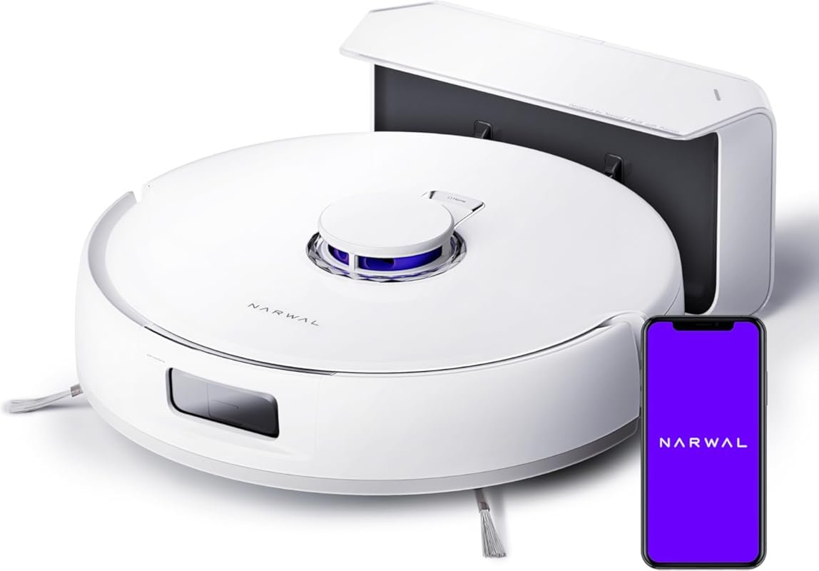 Narwal Freo X Plus Robot Vacuum and Mop with Tri-Laser Obstacle Avoida