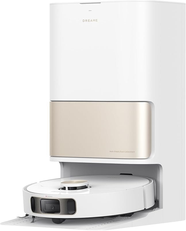 DREAME L10s Pro Ultra Robot Vacuum and Mop with Hot Water Mop and Obst