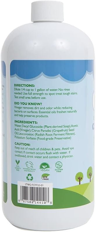 Little Twig Eco-Friendly Multi-Surface Floor Cleaner, Pet & Child Safe