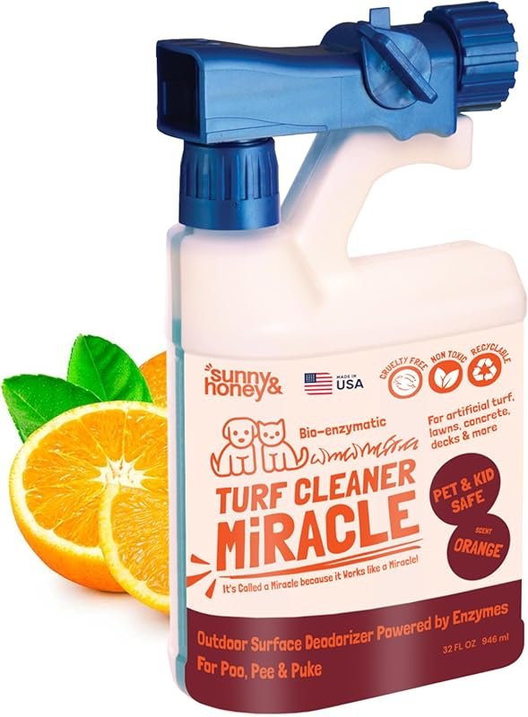 Sunny & Honey Outdoor Turf Cleaner – Dog Urine Neutralizer for Grass w