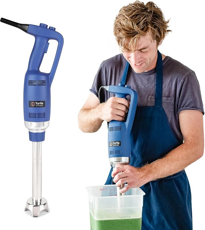 TK Commercial Immersion Blender with 500-Watt Variable Speed Motor and