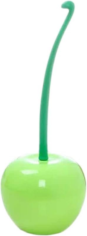 F-Ree standing cherry-shaped toilet brush with long handle and holder 