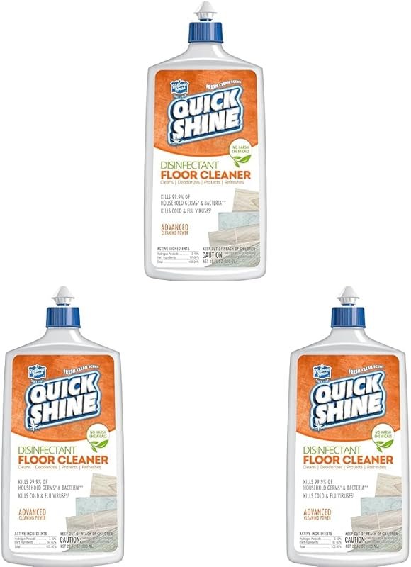 Quick Shine Disinfectant Floor Cleaner 27oz | Hospital Level Disinfect