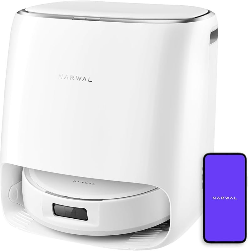 NARWAL Freo Pro Robot Vacuum and Mop with 8500Pa Suction and Tangle-Fr