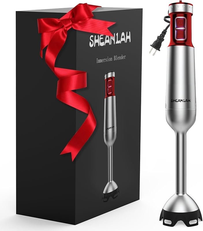 2025 Updated Immersion Hand Blender with Brushless Motor and Gift Box 