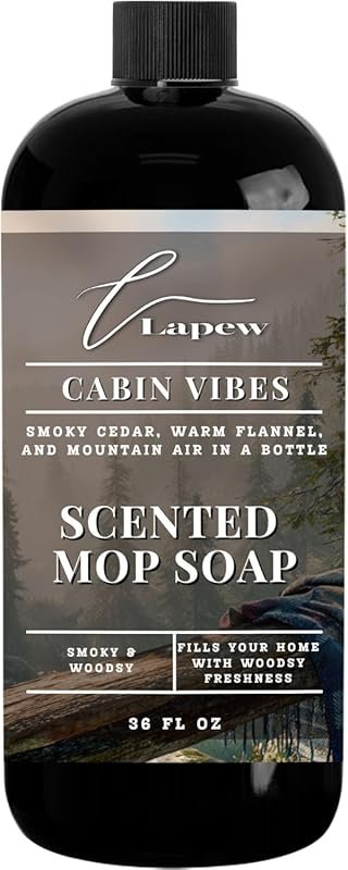 Lapew Luxury Hard Floor Cleaner with Scented Soap for Tile, Vinyl, Lam