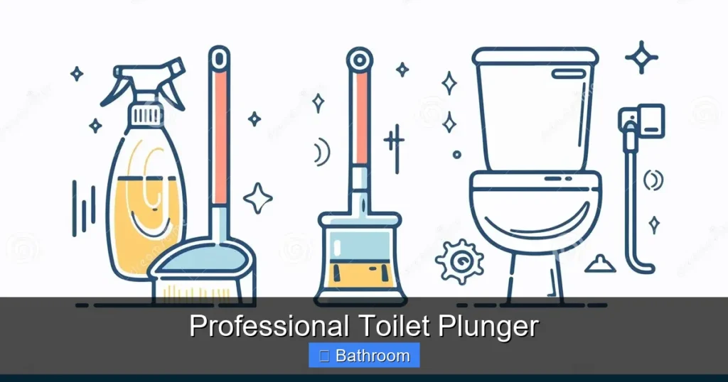 Professional Toilet Plunger