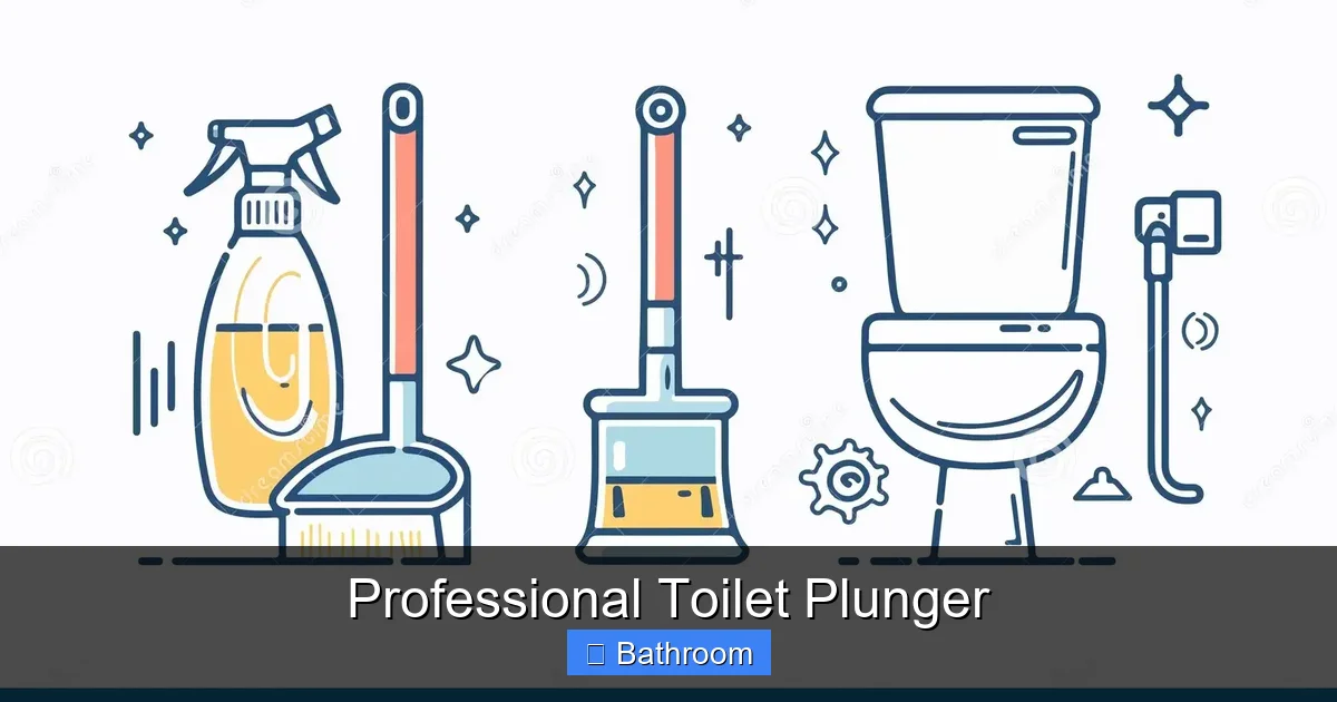 Professional Toilet Plunger