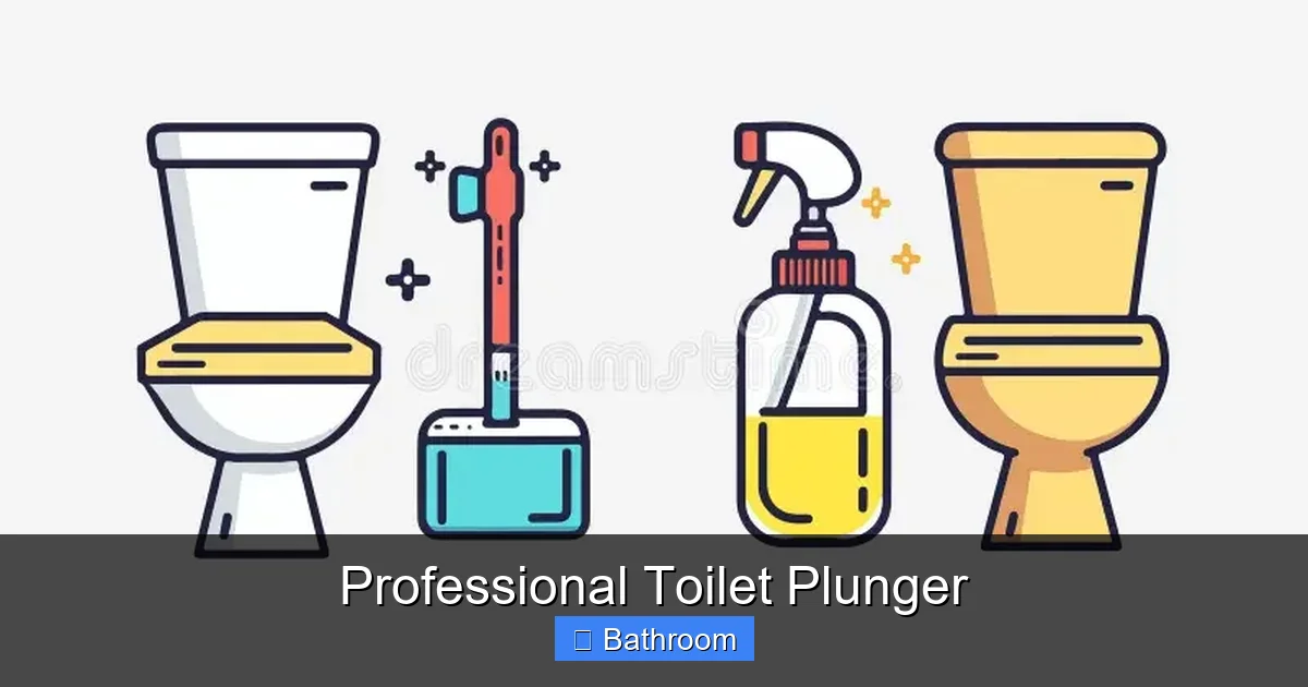 Professional Toilet Plunger