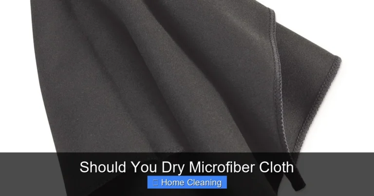 Should You Dry Microfiber Cloth