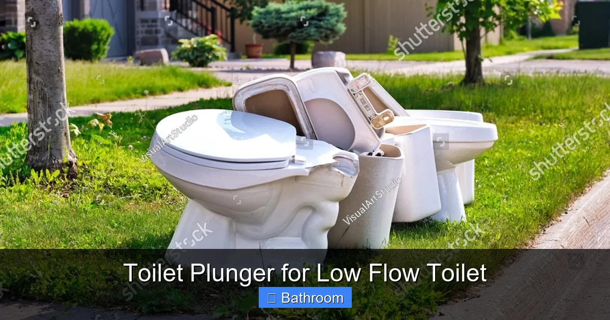 Toilet Plunger for Low Flow Toilet