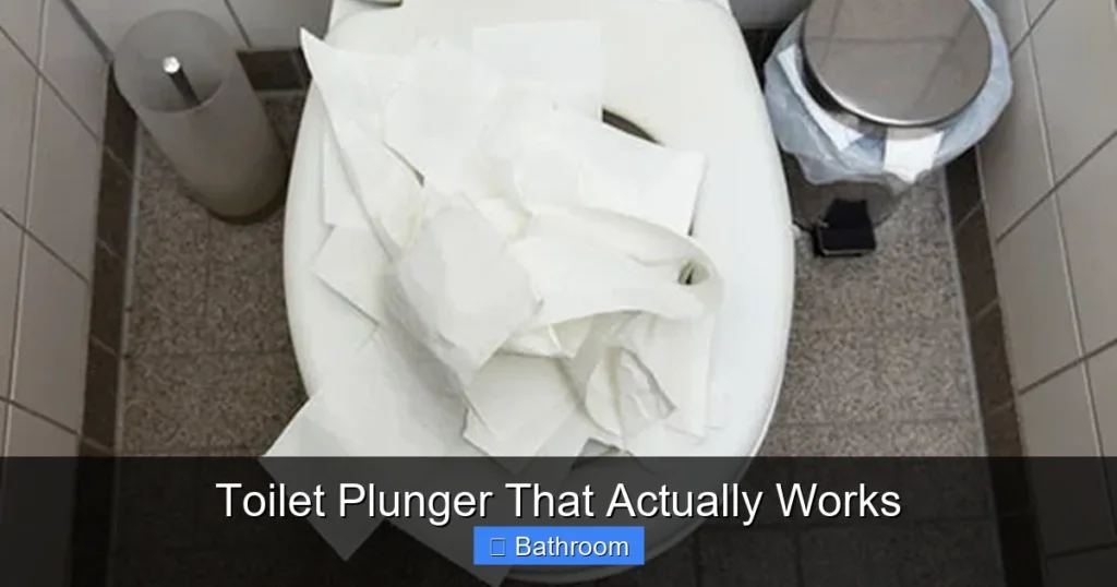Toilet Plunger That Actually Works