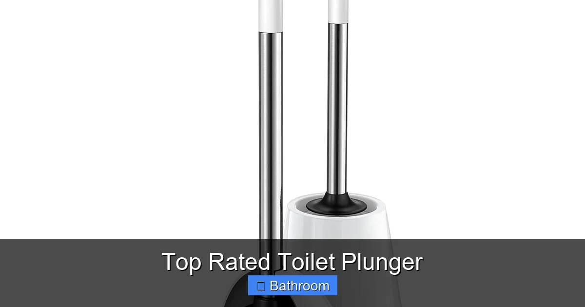 Top Rated Toilet Plunger
