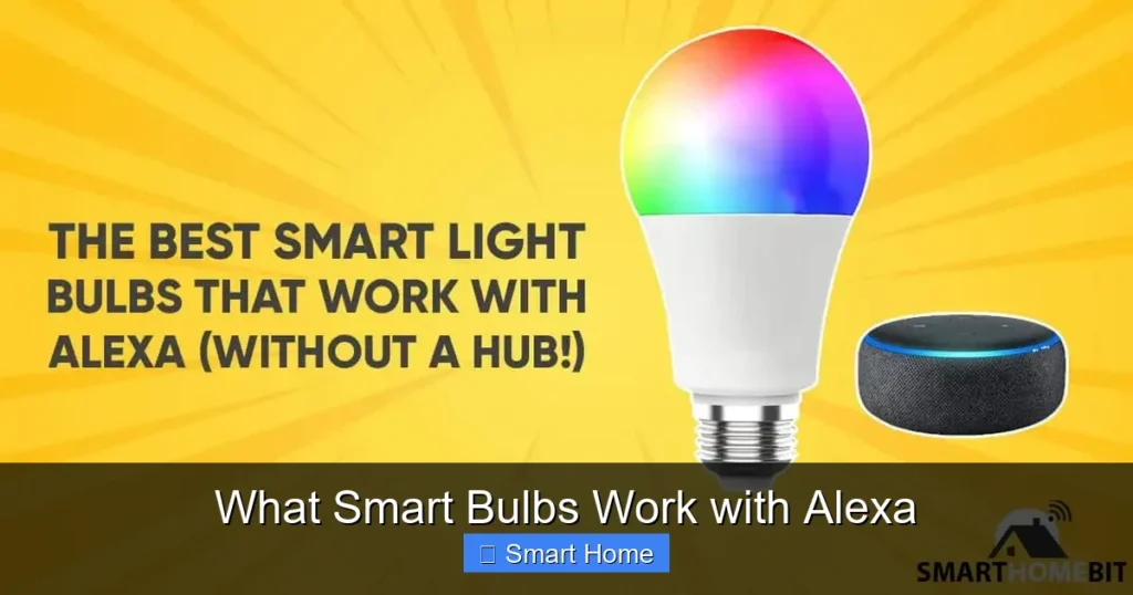 What Smart Bulbs Work with Alexa