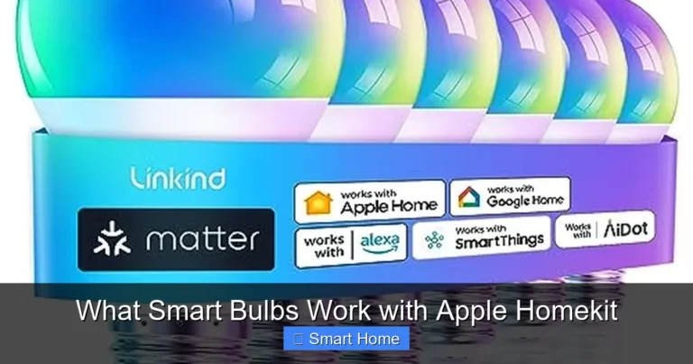 What Smart Bulbs Work with Apple Homekit