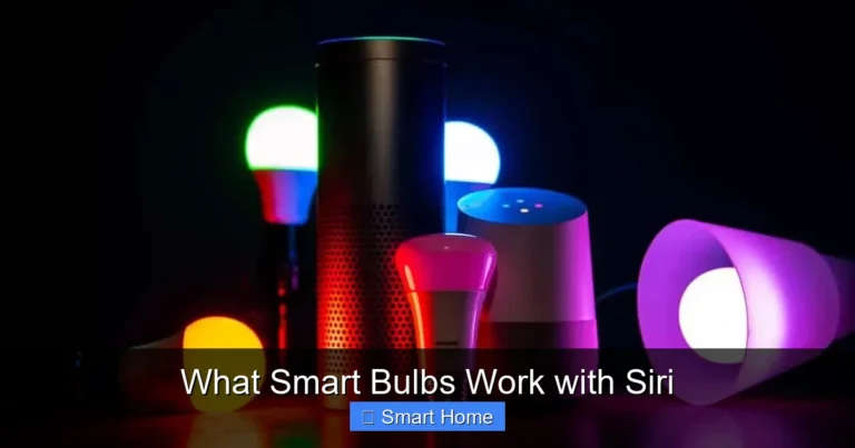 What Smart Bulbs Work with Siri