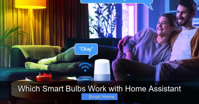 Which Smart Bulbs Work with Home Assistant