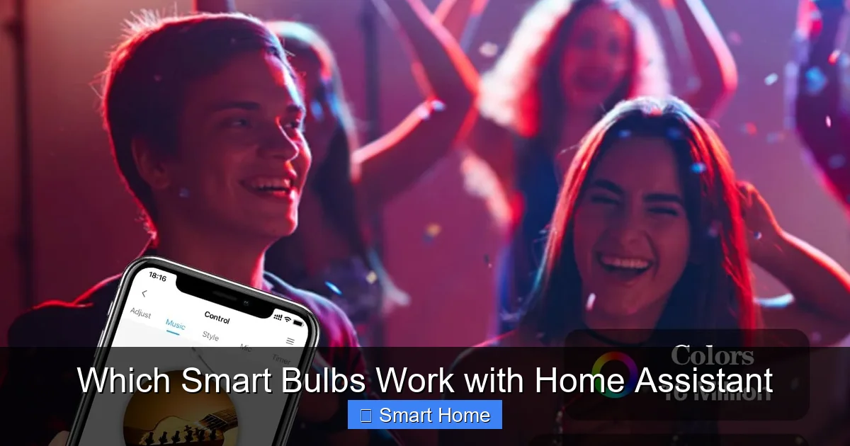 Which Smart Bulbs Work with Home Assistant