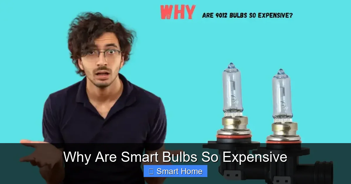 Why Are Smart Bulbs So Expensive