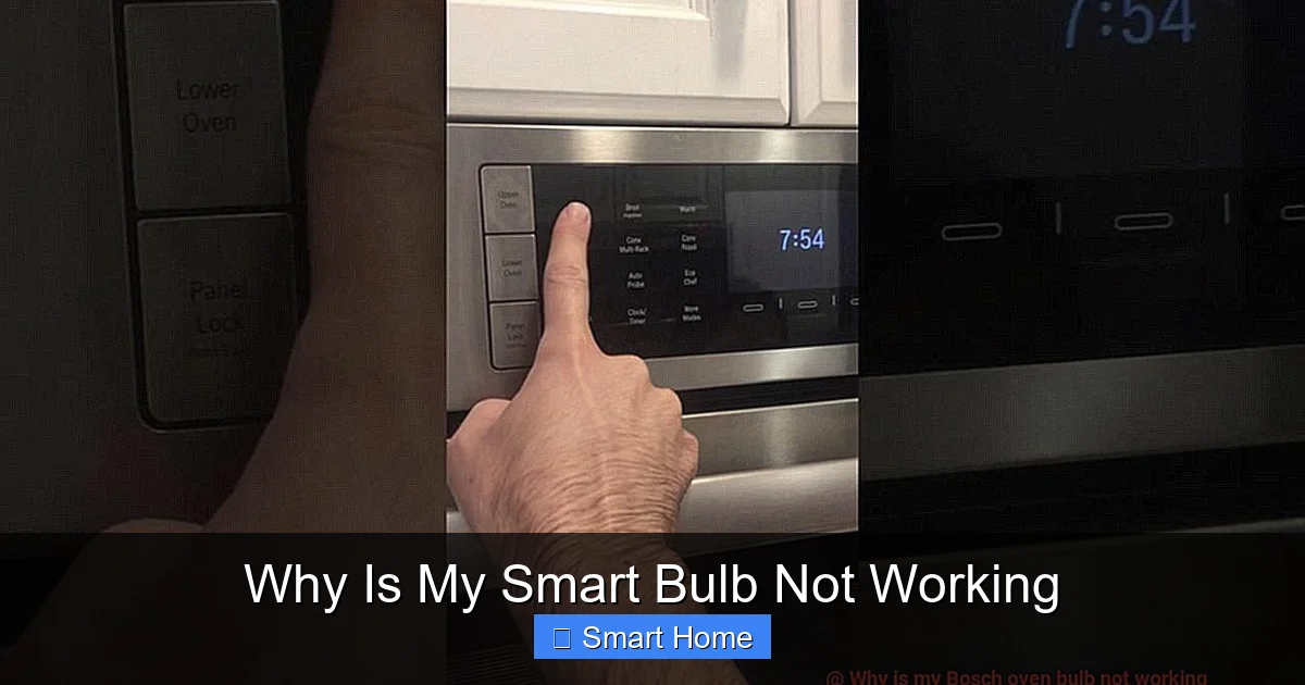 Why Is My Smart Bulb Not Working