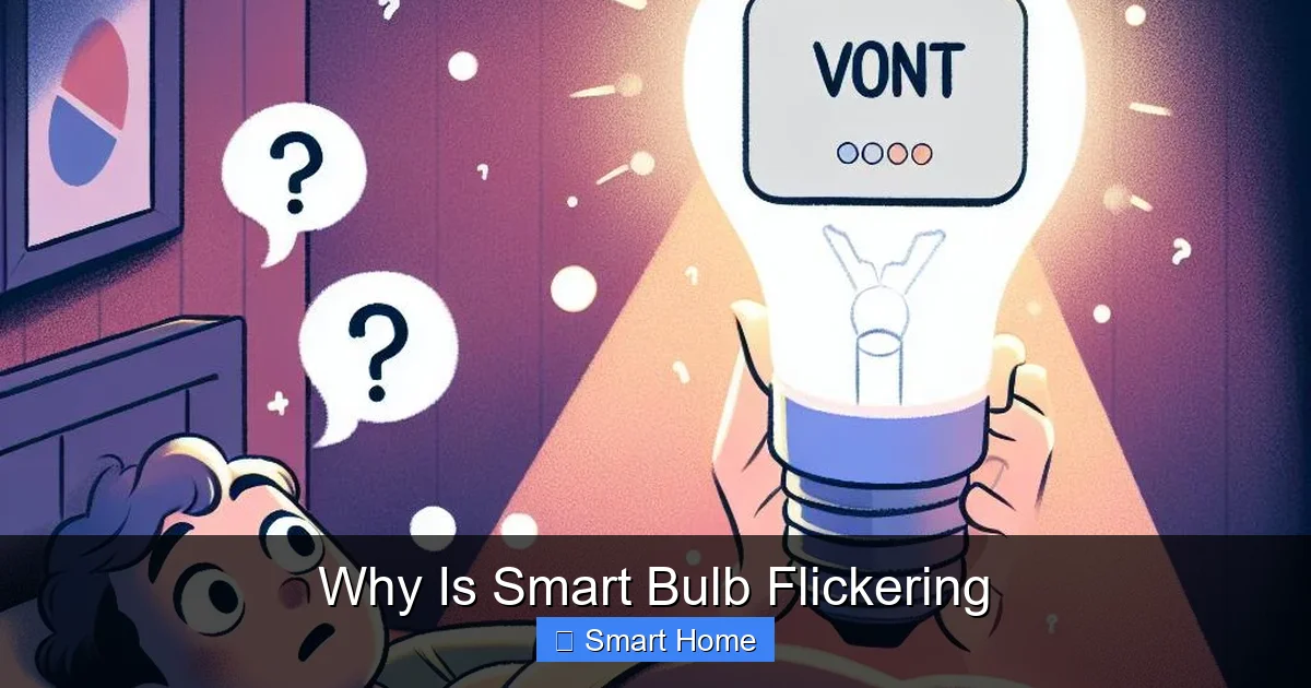 Why Is Smart Bulb Flickering