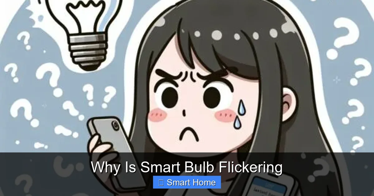 Why Is Smart Bulb Flickering
