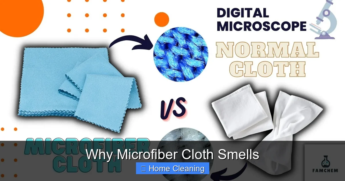 Why Microfiber Cloth Smells