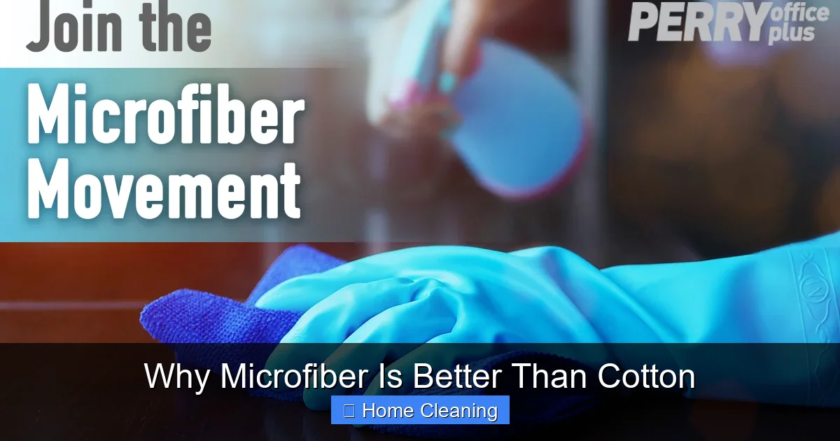 Why Microfiber Is Better Than Cotton