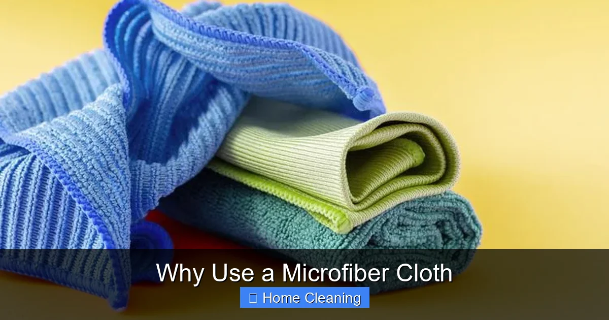 Why Use a Microfiber Cloth