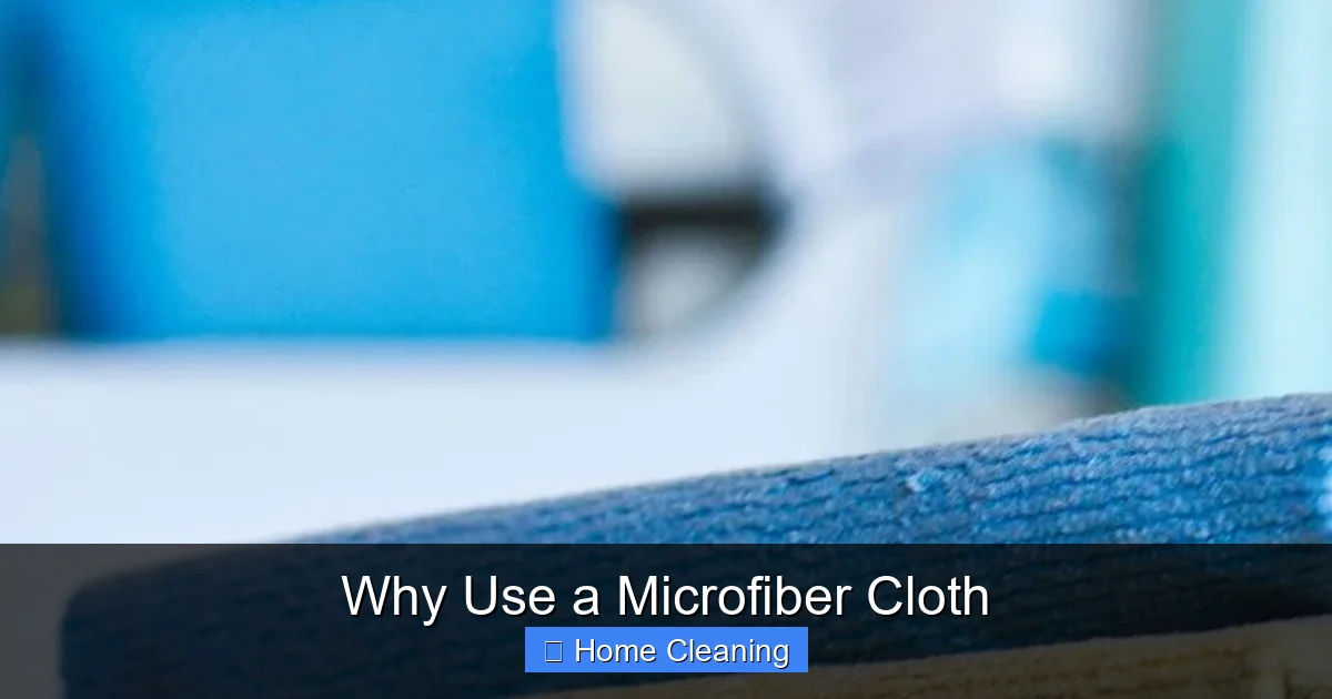Why Use a Microfiber Cloth