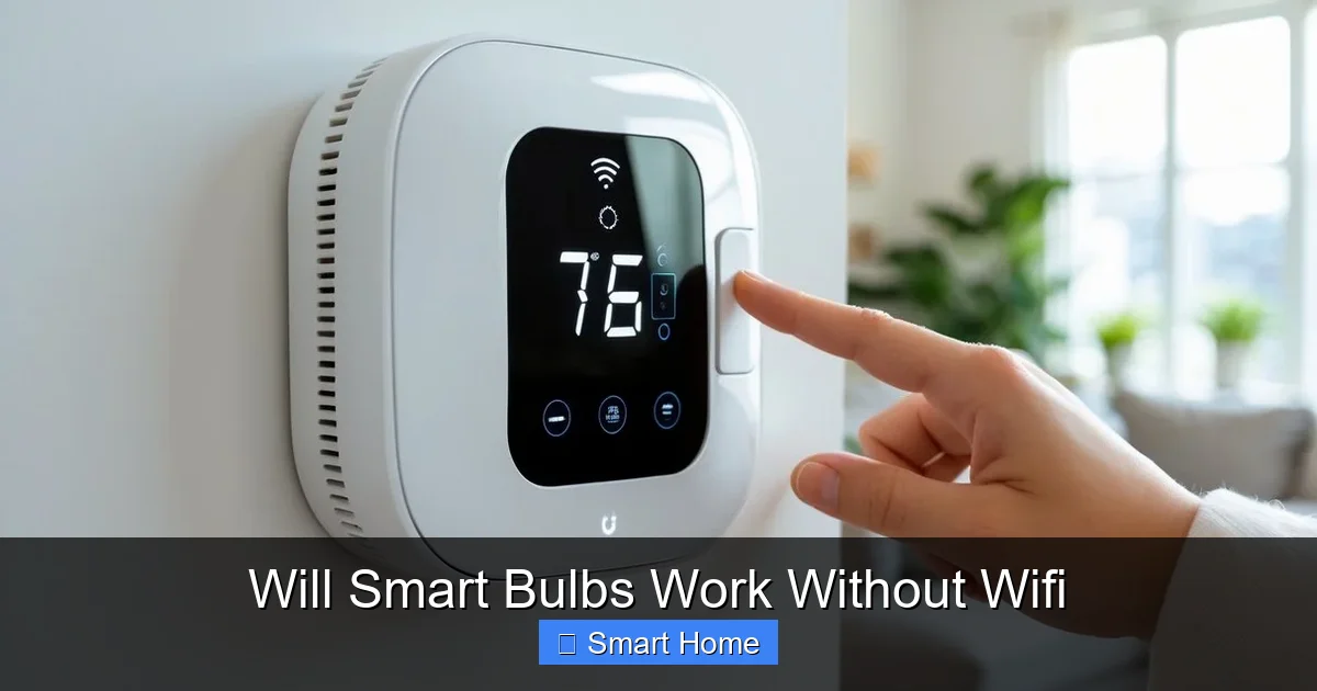 Will Smart Bulbs Work Without Wifi