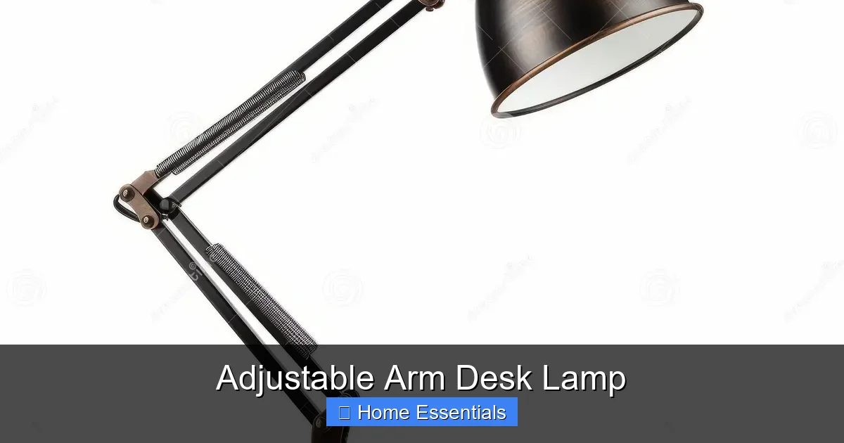Adjustable Arm Desk Lamp