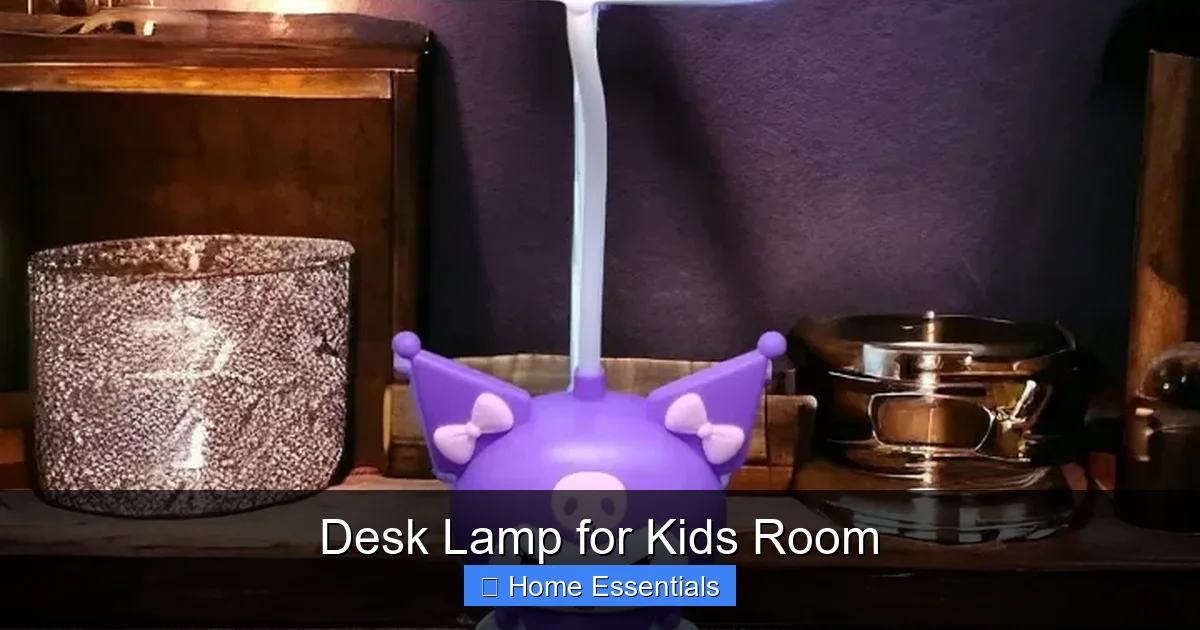 Desk Lamp for Kids Room