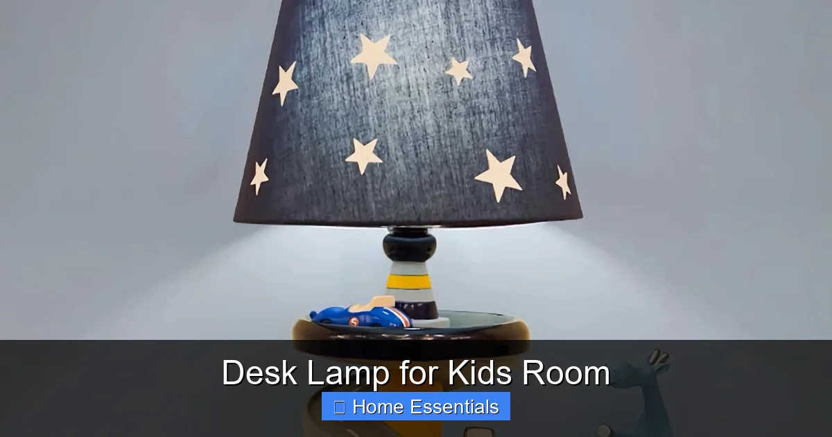 Desk Lamp for Kids Room