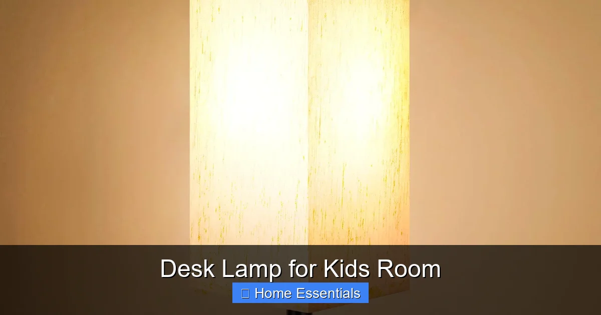 Desk Lamp for Kids Room