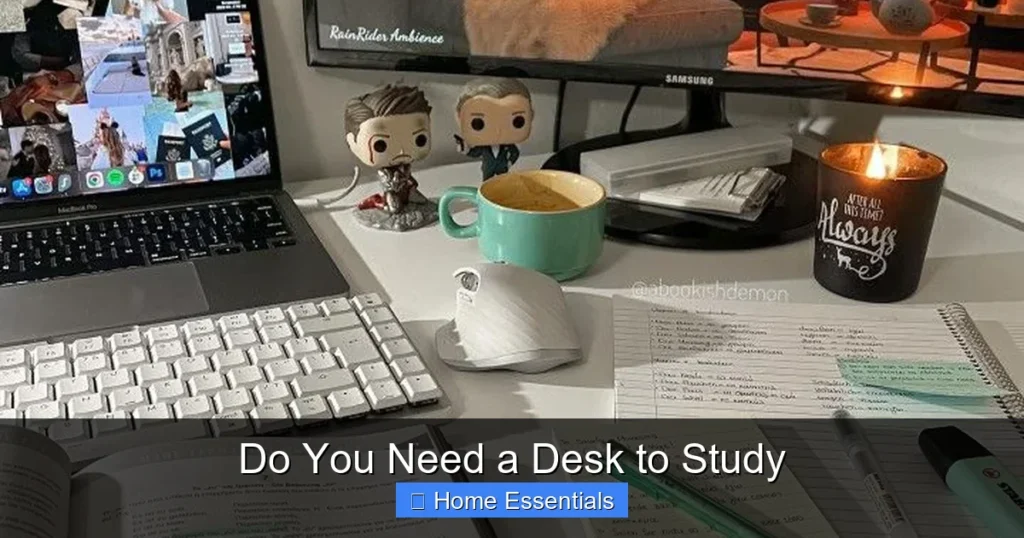 Do You Need a Desk to Study