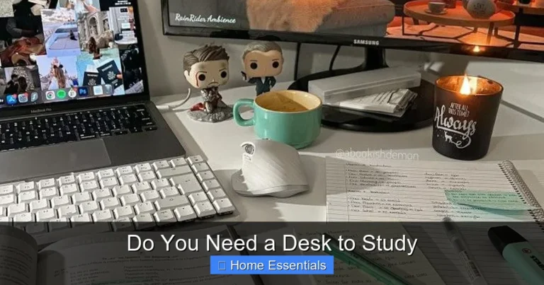 Do You Need a Desk to Study