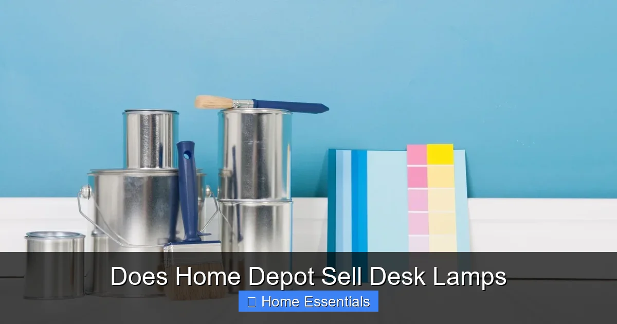 Does Home Depot Sell Desk Lamps