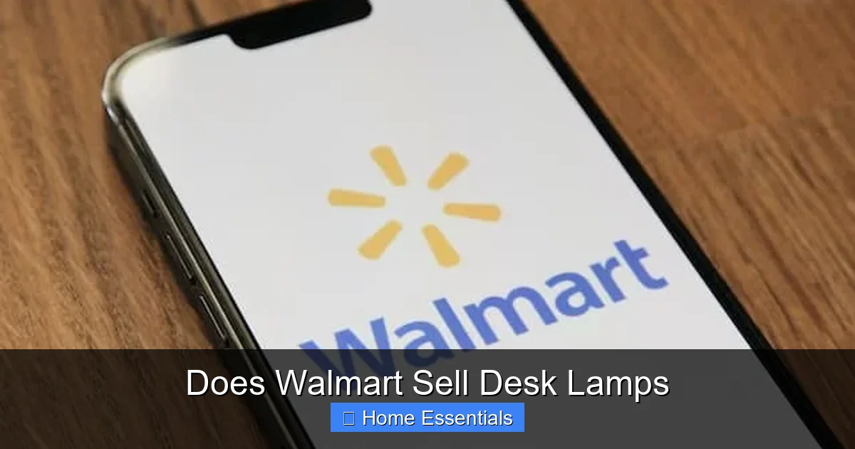 Does Walmart Sell Desk Lamps