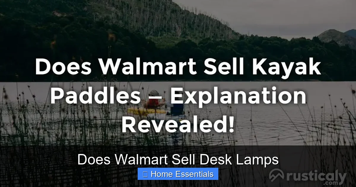 Does Walmart Sell Desk Lamps